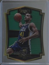 2015-16 Panini Select Premier Level Die-Cut Green Prizm 1/5 Trey Lyles #140 0h7