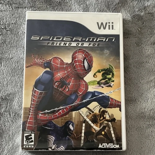 Spider-Man: Friend or Foe - Nintendo Wii Game (2007) Complete