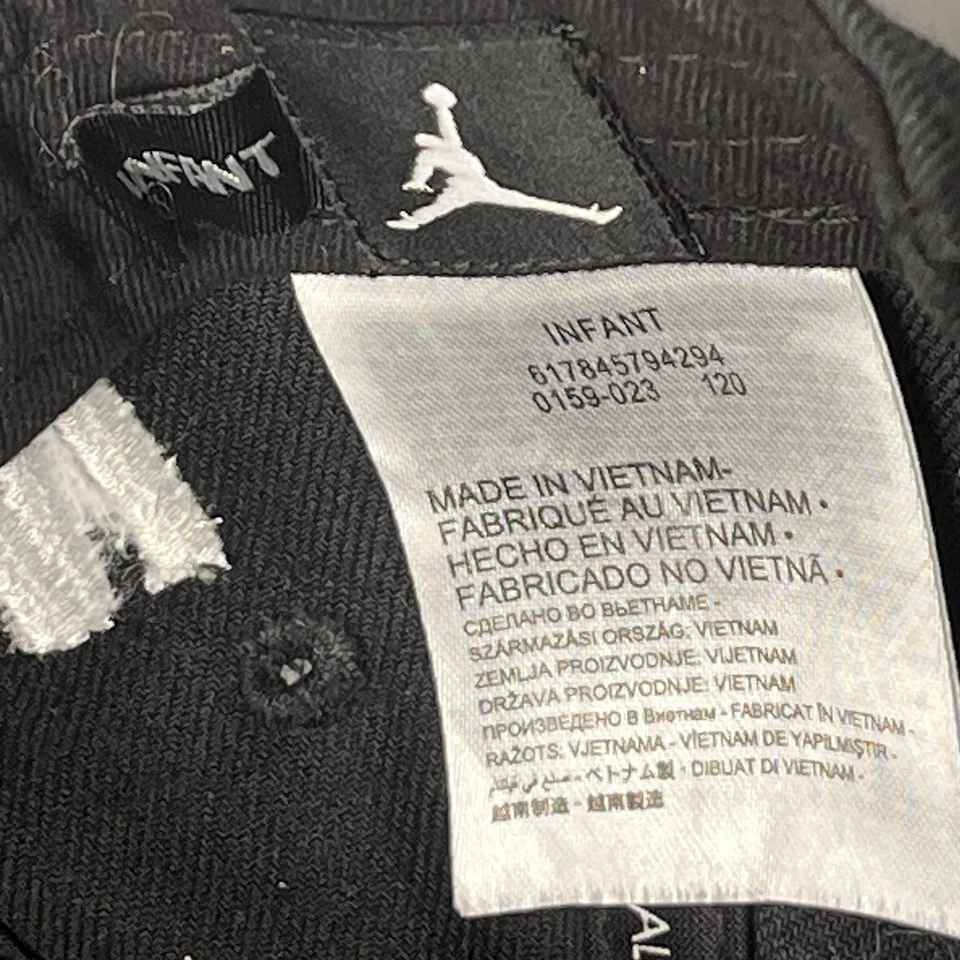 Gorra Air Jordan Jumpman Snap Back - Negra/Roja/Blanca/Cemento De Colección Infantil Nueva Y2K Foto 4 de 4