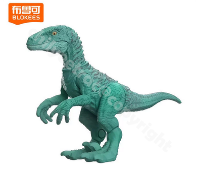 Blokees Jurassic World Terraventure 03 Velociraptor Delta Figure
