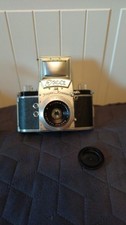 Ihagee EXA 35mm Film Camera w/ E. Ludwig Meritar 50mm f/2.9 Lens