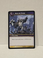 Rally The Troops World Of Warcraft TCG Heroes Of Azeroth Regular Common