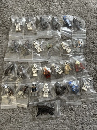 LEGO STAR WARS: Huge Lot Of Star Wars Minifigures - No Cracks - EUC