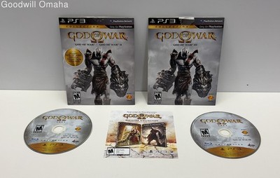 Sony PlayStation 3 PS3 - God of War Collection + Not For Resale Sleeves - Tested
