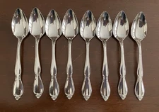 Used Set of 8 Oneida Chatelaine Community Stainless Grapefruits Spoons in US