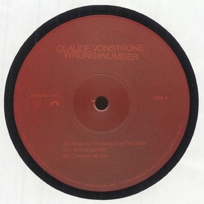 VONSTROKE, Claude - Wrong Number Volume 1 - Vinyl (12'')