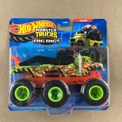 Hot Wheels Monster Trucks Big Rigs The 909 2026 Green 1:64 Scale Diecast Truck
