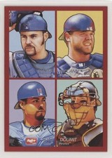 2009 Goudey 4-in-1 Red Russell Martin Brian McCann Ryan Doumit Geovany Soto 6ks