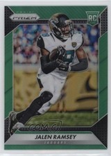 2016 Panini Prizm Rookie Green Prizm Jalen Ramsey #291 7xr
