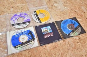 SS Sega Saturn Shining Wisdom Saturn CG Selection SEGA 1995 TECH Saturn