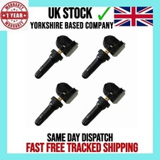 4X NEW TPMS TYRE PRESSURE SENSOR FOR BUICK ENCLAVE 2015-2016 13598773