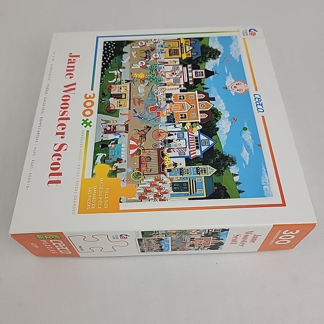 Jane Wooster Scott Puzzle Circus Pandemonium 300 Lg Pc Ceaco