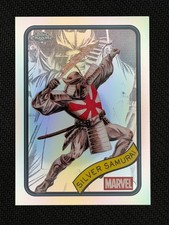 2025 Topps Chrome Marvel Silver Samurai #59 Refractor