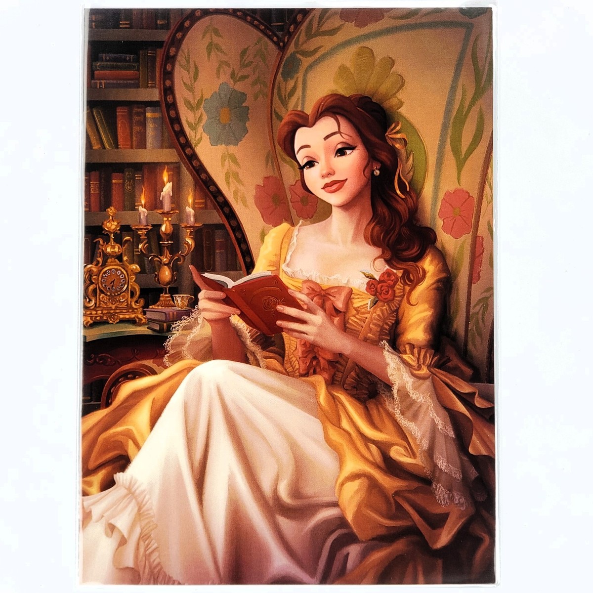 Beauty and the Beast Postcard Princess Belle Disney WonderGround