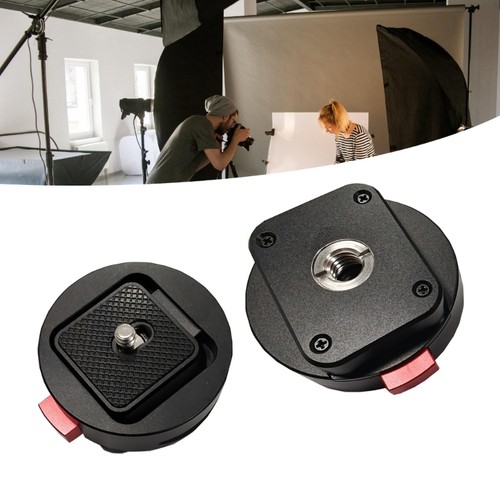 Lightweight Metal Quick Release Head For Tripod Mount Adjustable Panel - Zdjęcie 3 z 8