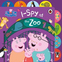 Peppa Pig: I Spy At The Zoo | Tabbed Board Book | Pig Peppa | Buch | Peppa Pig