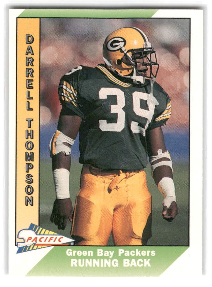Darrell Thompson 1991 Pacific FOOTBALL #167 Green Bay Packers