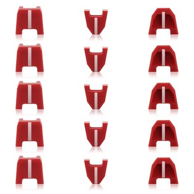 LEDBarz No-Mar Pad Kit (30-Pack) For Milwaukee M18 2746-00 Nailer Tip – Anti-Scratch Protection
