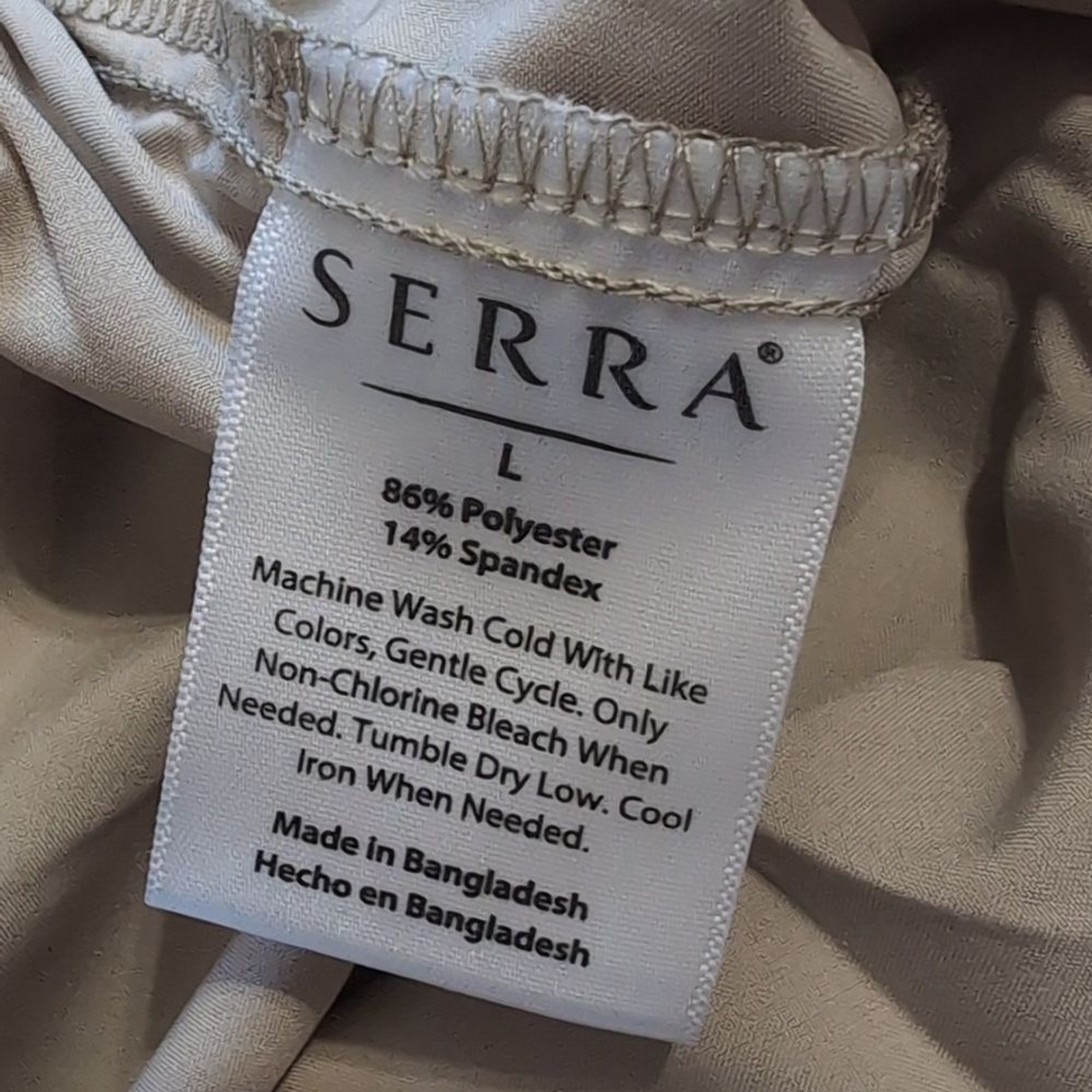 Serra Tan Utility Button Down Drawstring Jumpsuit… - image 10