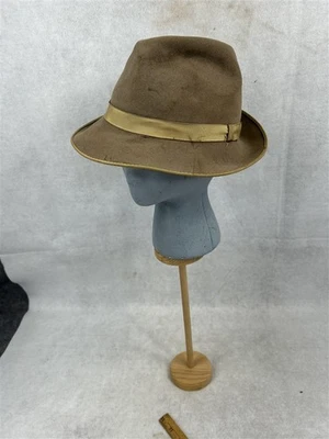 Fedora/Trilby Vintage Hats for Men 7 1/4 Size for sale | eBay