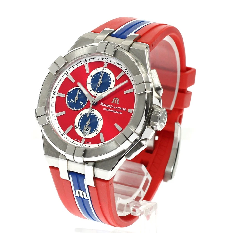 Maurice Lacroix Aikon Vikings Edición Especial AI1018-SS001-530-6 QZ Para hombres_919544 Foto 3 de 4