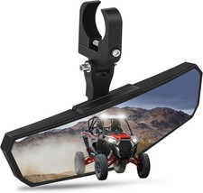ZIDIYORUO UTV Rear View Mirror, HD SXS UTV Center Mirror with Aluminum Clamp fit