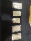 5 One Oz Silver Bar Coins