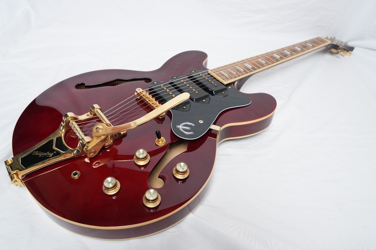 Epiphone Riviera P93 WR Semi-Acoustic Guitar wP-90,Bigsby