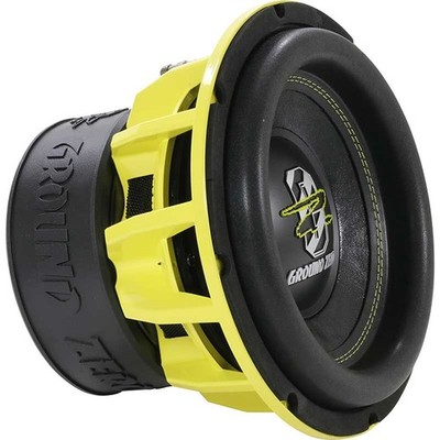 Ground Zero GZHW 25XSPL-D1 10 in Dual Voice Coil 2-Ch Passive Subwoofer