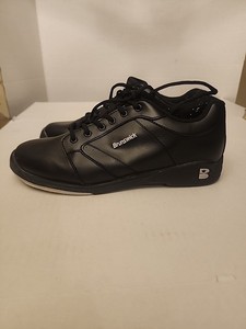 Brunswick Slide-Rite Black 10 & 1/2 Bowling 🎳 Shoes