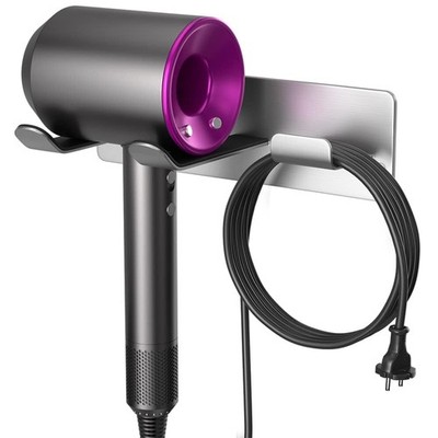 BelleJoomu Hair Dryer Wall Mount Holder Compatible with Dyson, 304 Stainless ...
