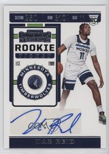 2019-20 Panini Contenders Rookie Ticket Sticker Auto Naz Reid #159 Auto 0p6y
