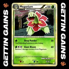 Meganium - 26/123 - Cosmos Holo - HeartGold & SoulSilver - Pokemon Card - VLP on eBay