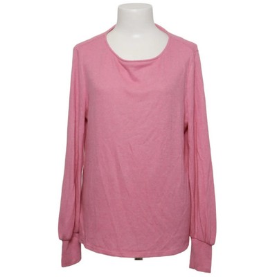 Mango Basics, Langarmshirt, Größe: L, Pink, Elasthan/Polyester/Viskose #arL