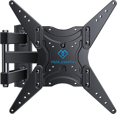 Full Motion TV Wall Mount for 27-60 Inch Flat & Curved TVs, Single Stud TV Mo...