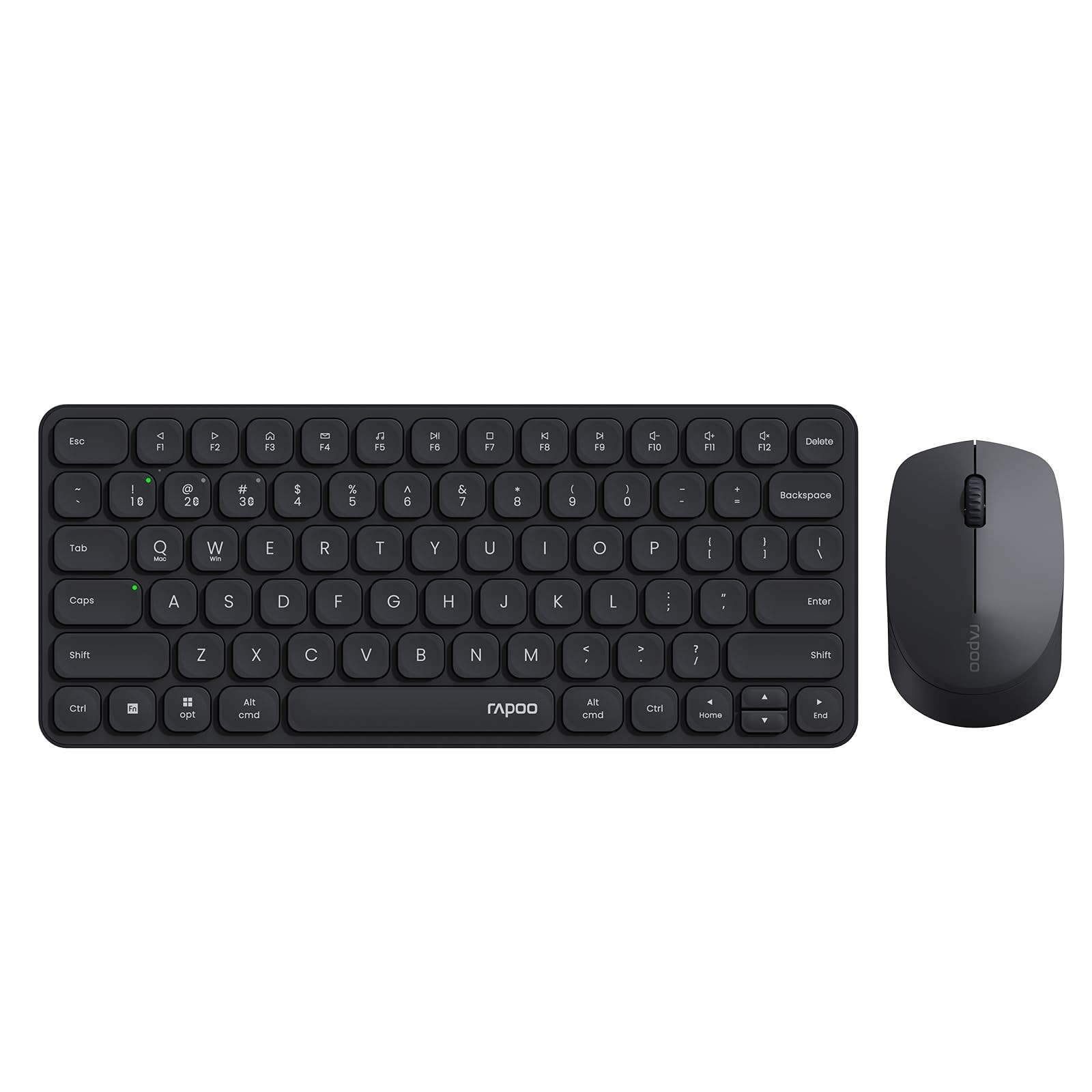 Rapoo 9010M Multi-Device Keyboard and Mouse Combo, 2.4GHz/Bl