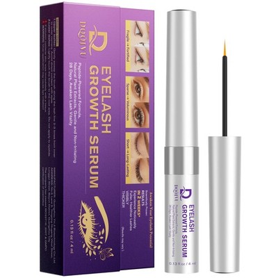 Eyelash Growth Serum for Longer Thicker Lashes, Natural Vegan Lash Enhancer, ...