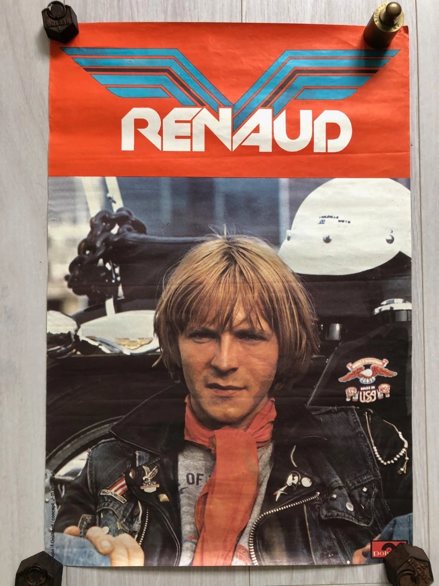 Tableau Renaud 70x50 Cm Cadre Noir – Affiche Décoration Musique Noir Et Blanc