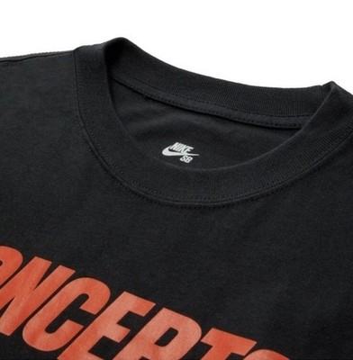 Nike SB X Concepts Lobster  T-Shirt Mens Size Medium Black Orange DR0642-010