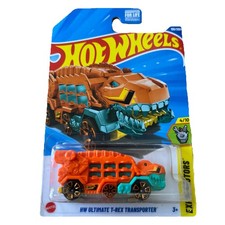 Hot Wheels - Experimotors 4/10 HW Ultimate T-Rex Transporter 156/250 (JBC10) NEW