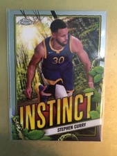 2024-25 TOPPS CHROME BASKETBALL INSTINCT 9 STEPHEN CURRY