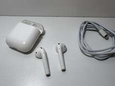 Apple AirPods 2nd Generation Wireless Bluetooth with  A1602 Charging Case AS IS