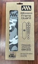 Kit de protección de bicicleta AMS Honeycomb Frame Guard camuflaje transparente nuevo