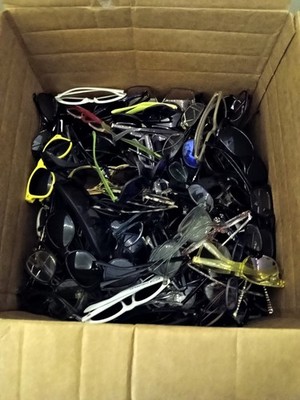 Multi-Brand Sunglasses/Eyewear Bulk Lot 23.2 lbs. 300+ Pairs and 30+ Cases!!!