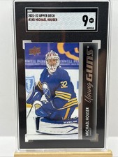 2021-22 Upper Deck Series 1 - Young Guns Michael Houser #245 (RC) SGC 9