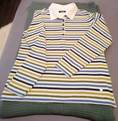 Neu / Ungetragen     Walbusch   T-Shirt   Poloshirt   Bunte Streifen   M 40/42