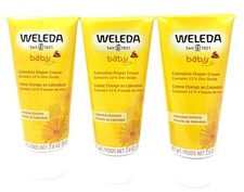 Weleda Baby Calendula Diaper Cream 2.8 oz Lot of 3 Exp: 08/2027