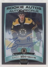 2019-20 O-Pee-Chee Platinum Rookie Autos 2020-21 Update Zach Senyshyn Auto 0a4