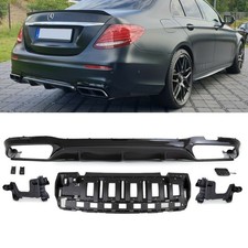 Sport Diffusor Schwarz glanz passt für Mercedes E-Klasse W213 AMG Line nicht E63 Sport Diffusor Schwarz glanz passt für Mercedes E-Klasse W213 AMG Line nicht E63
