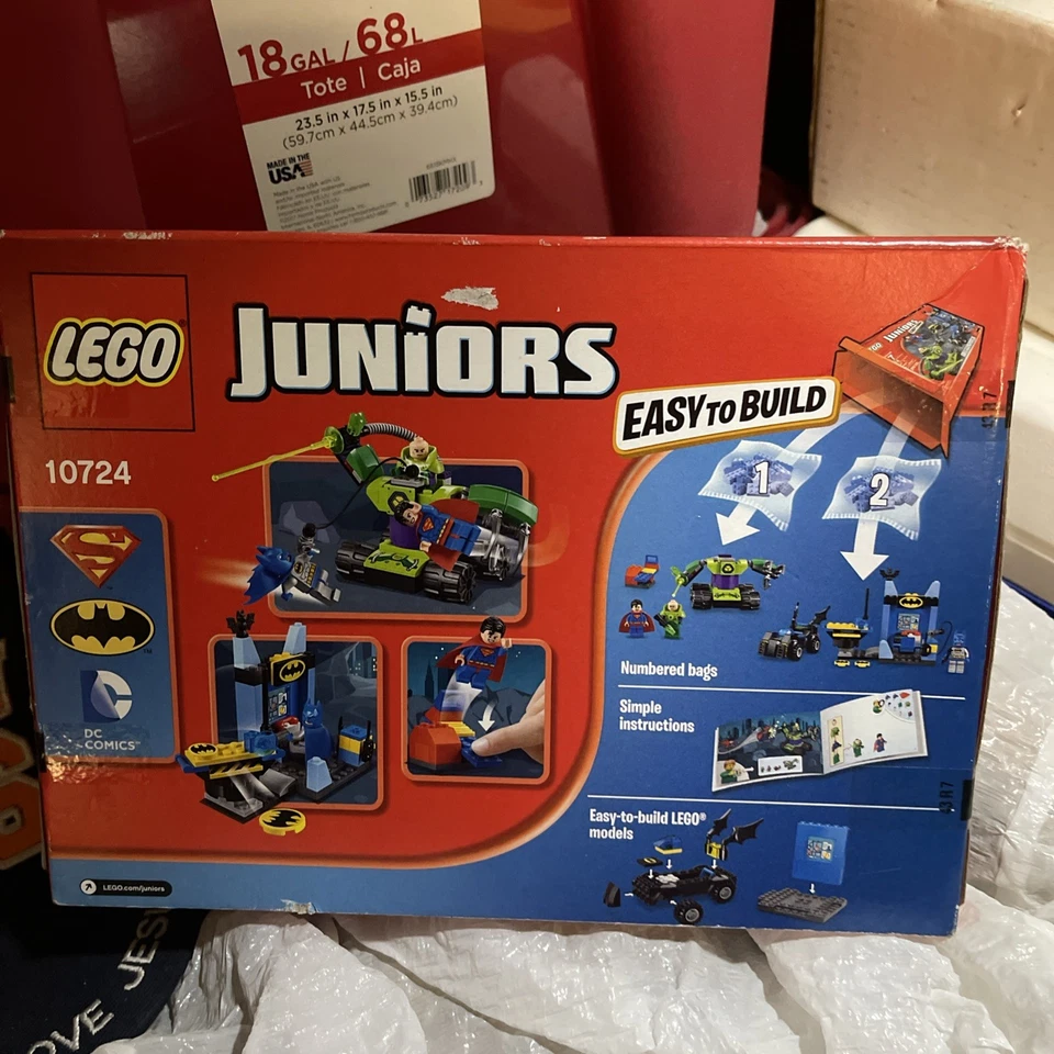 LEGO Juniors 10724 Batman & Superman vs. Lex Luthor ~ OPEN BOX READ DESCRIPTION - Image 2 of 4